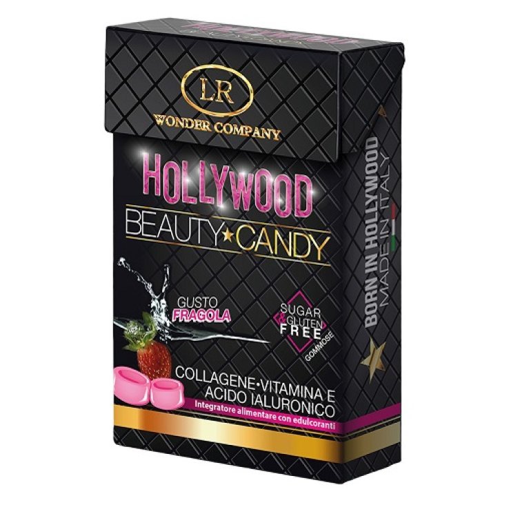 Hollywood Beaut Candy Sugar and Gluten Free Candies Strawberry Flavor 10 Candies