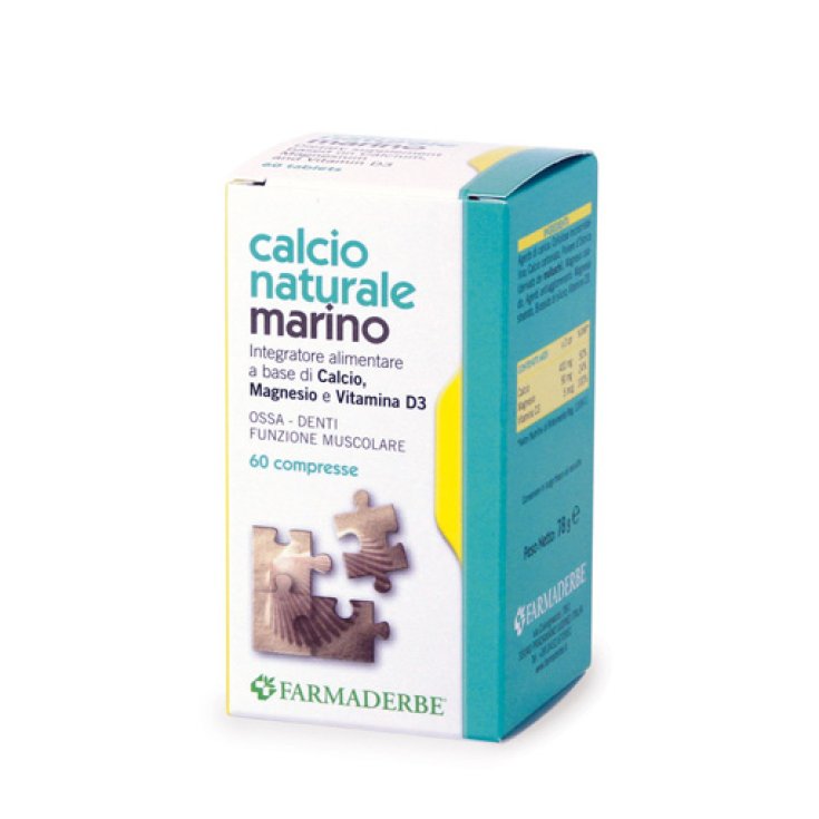 Natural Marine Calcium Food Supplement 60 Tablets