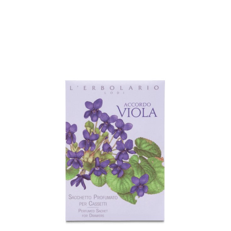 L'Erbolario Accordo Viola Scented Bag For Drawers 4 Bags