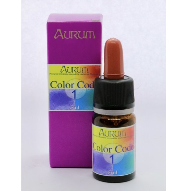 Aurum Color Code 1 Homeopathic Remedy In Drops 5ml