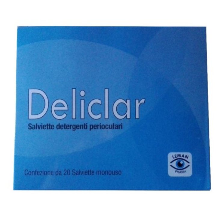 Leman Pharm Deliclar Cleansing Wipes 20 Pieces