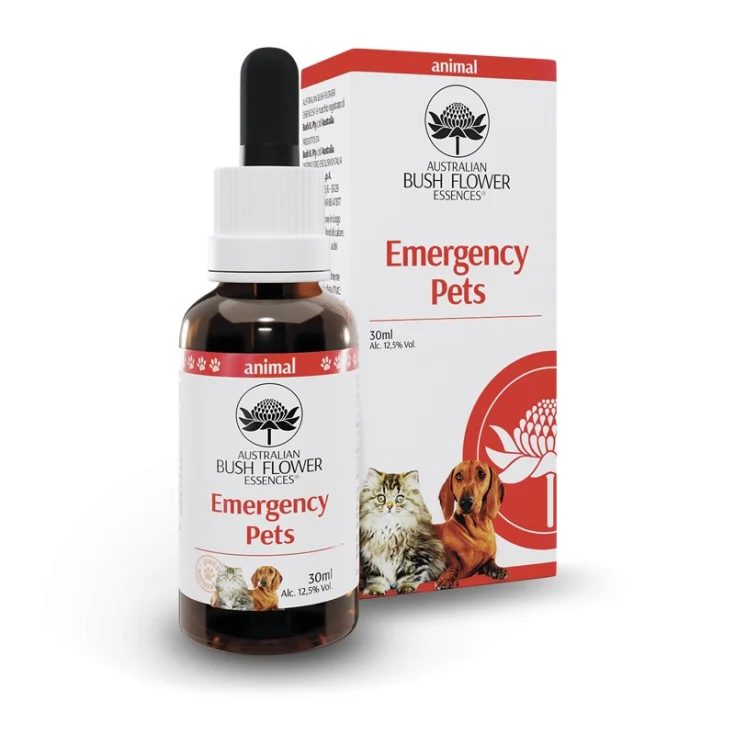 Australian Bush Flower Essences Emergency Pets Homeopathic Remedy For Animals30ml