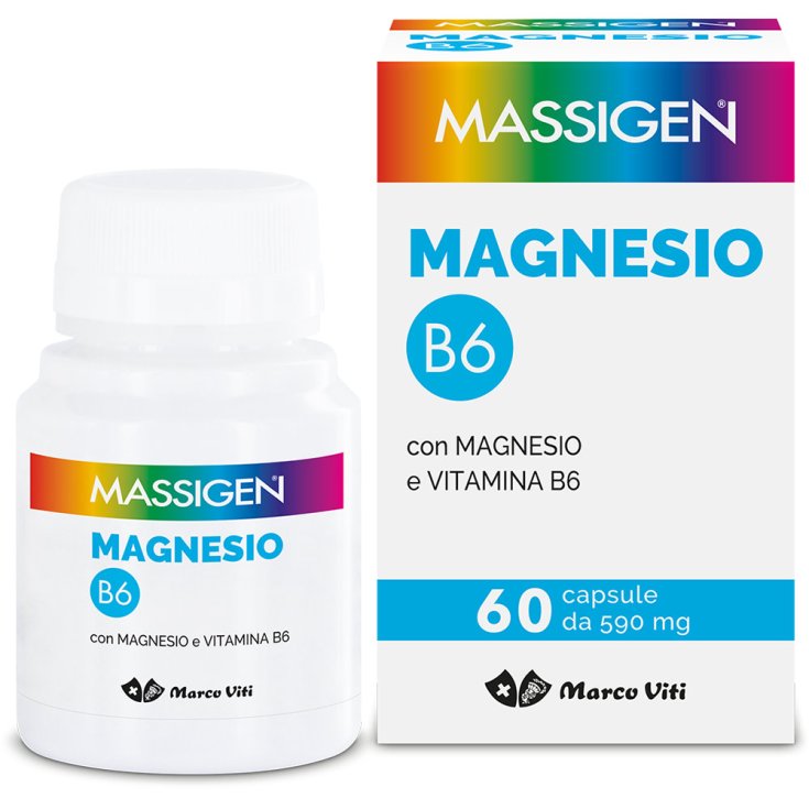 Magnesium B6 Massigen 60 Capsules