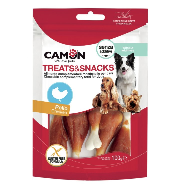 Camon Chicken Leg Treats Pet Food 100g