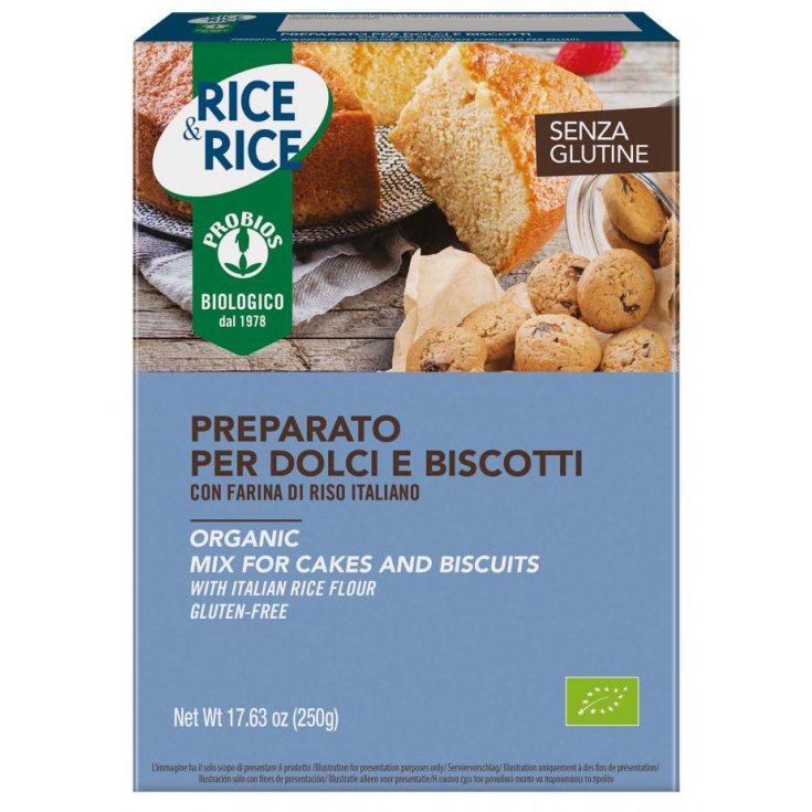 Other Cereals Prepared For Sweets And Biscuits With Buckwheat And Sorghum Probios 500g