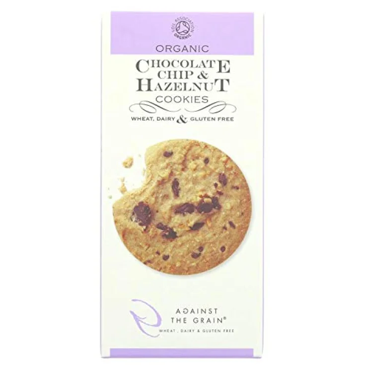 Organic Chocolate Chip & Hazelnut Gluten Free 150g