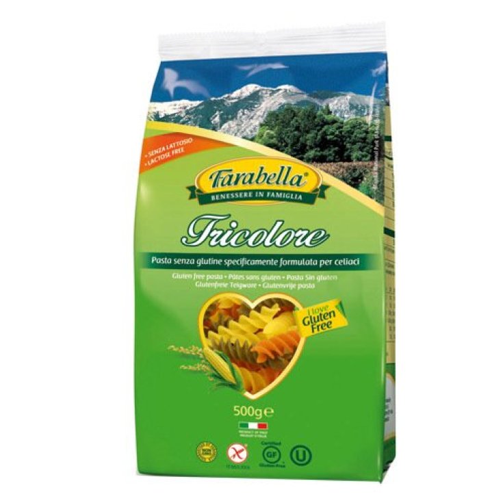Bioalimenta Farabella Fusilli Tricolore Gluten Free 500g