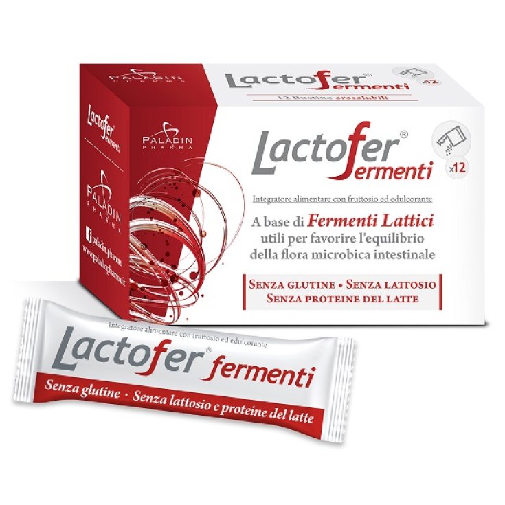 Paladin Pharma Lactofer Ferments Food Supplement 12 Sachets