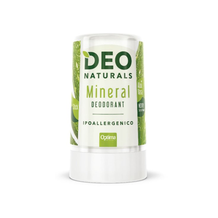 DeoNaturals Mineral Deodorant Hypoallergenic Aloe Vera Optima Naturals 50g