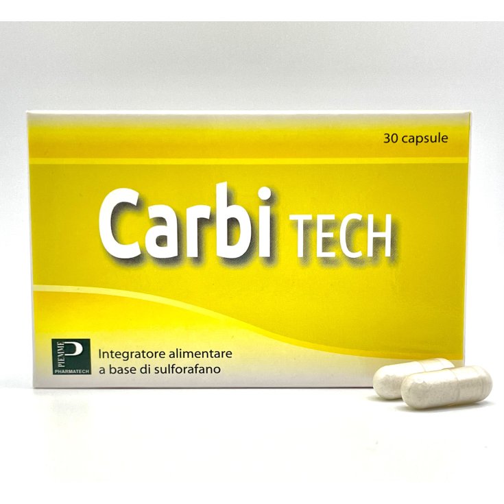 Piemme Pharmatech Carbitech Food Supplement 30 Tablets