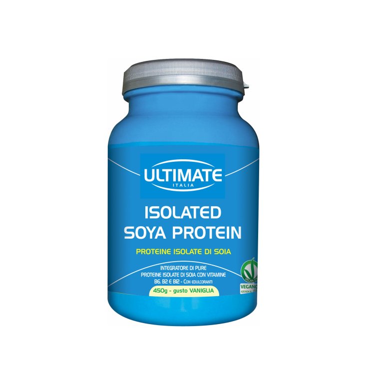 Ultimate Isolated Soya Protein Food Supplement Vanilla Flavor 450g