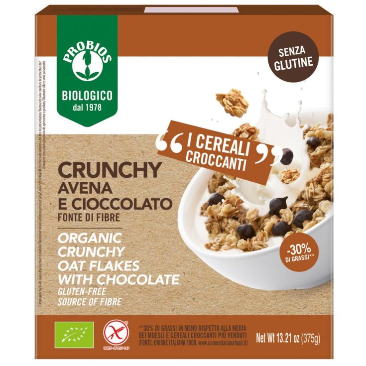 Easy To Go Crunchy Oats And Chocolate Probios 375g