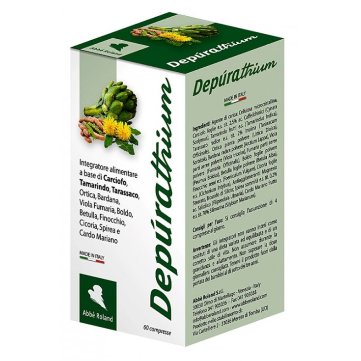 Abbè Roland Depurathium Food Supplement 60 Tablets
