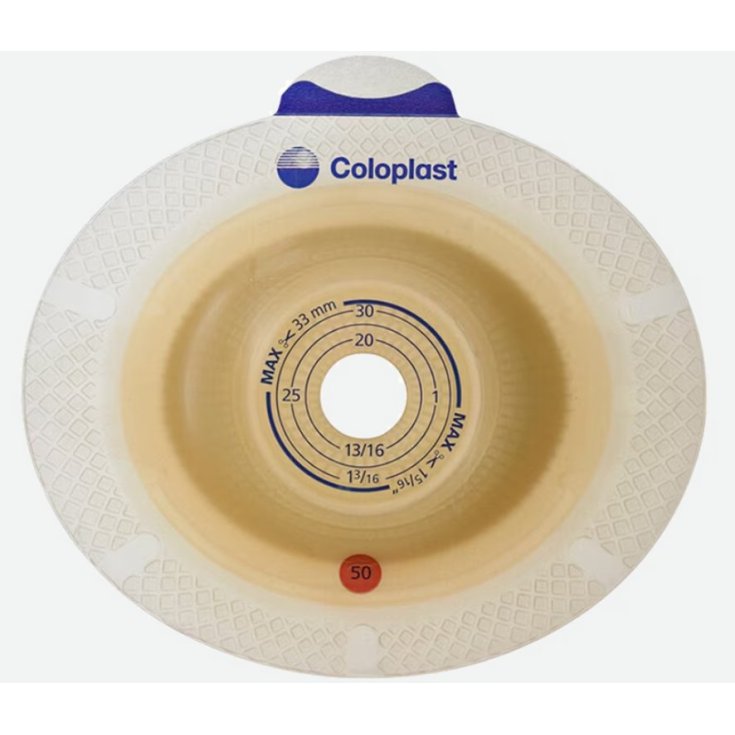 Coloplast Sensura Click Convex Light Plate 21mm 40 mm 5 Pieces