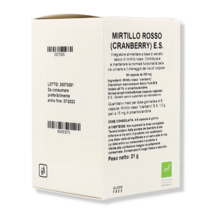 OTI Cranberry Es 60 Capsules