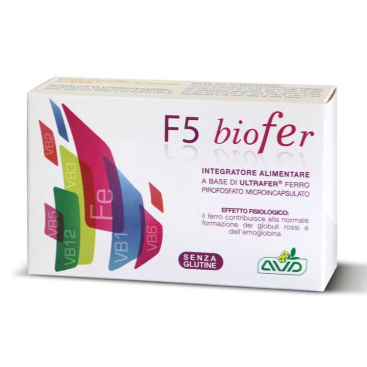 F5 Biofer Food Supplement 30 Capsules