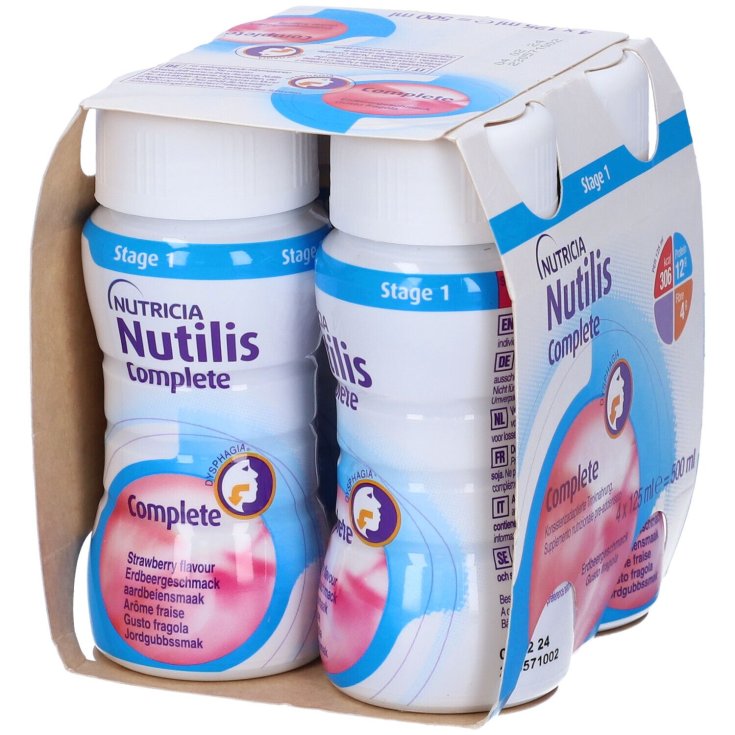 Nutilis Complete Stage 1 Strawberry Flavor Nutricia 4x125ml