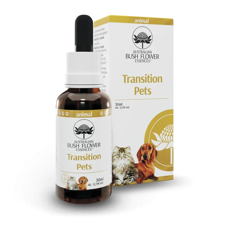 Australian Bush Flower Essence Transition Pets Homeopathic Remedy For Animals 30ml