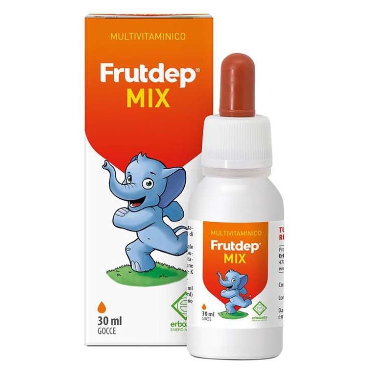 Erbozeta Frutdep Mix Food Supplement In Drops 30ml