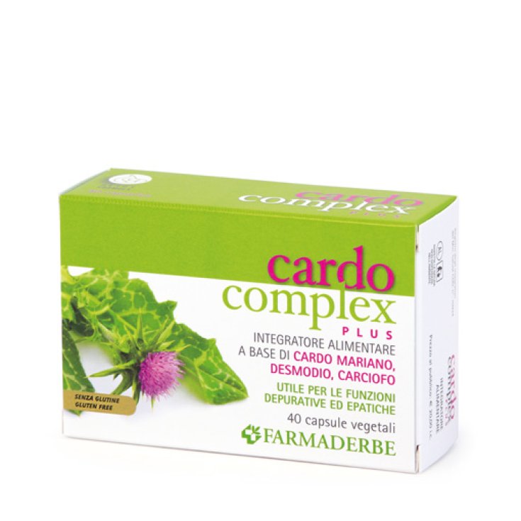 Farmaderbe Cardo Complex Plus Food Supplement 40 Capsules