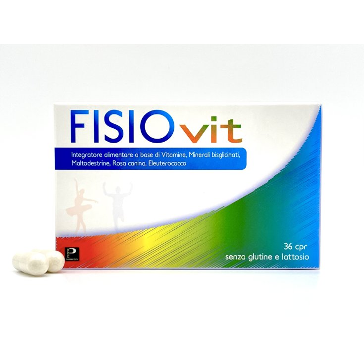 Piemme Pharmatech Italia Fisiovit Food Supplement 36 Capsules