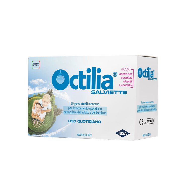 Octilia IBSA Wipes 20 Sterile Disposable Gauze