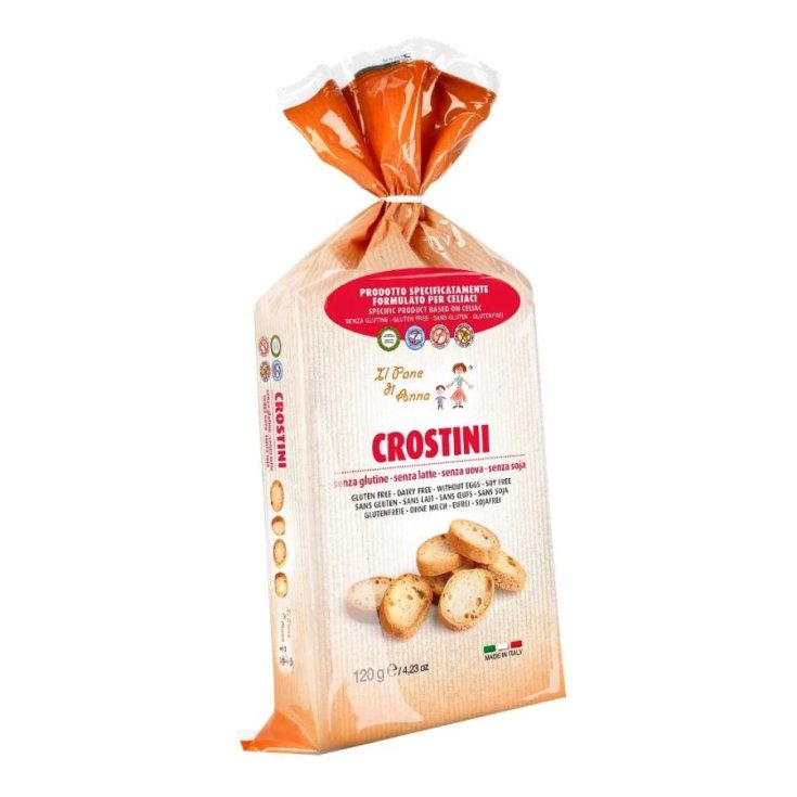 Il Pane Di Anna Croutons Gluten Free Milk And Eggs 120g