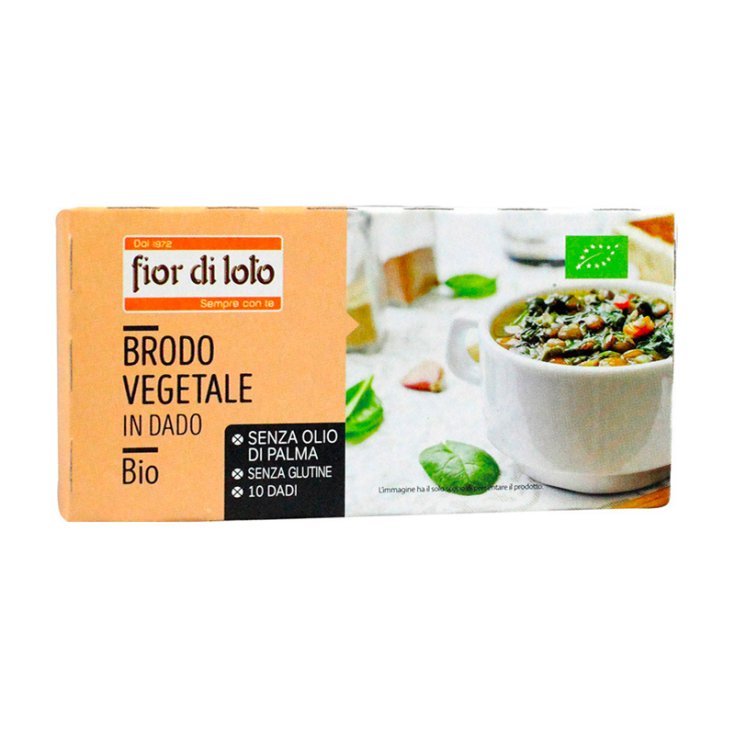 Fior Di Loto Vegetable Broth In Nut Bio 10 Pieces