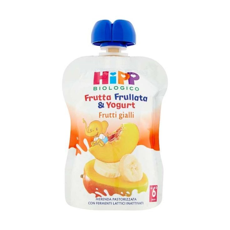 Blended Fruit & HiPP Organic Yogurt Red Fruits 90g