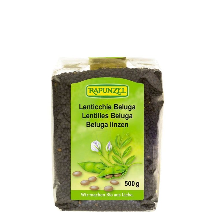 Rapunzel Beluga Lentils500g