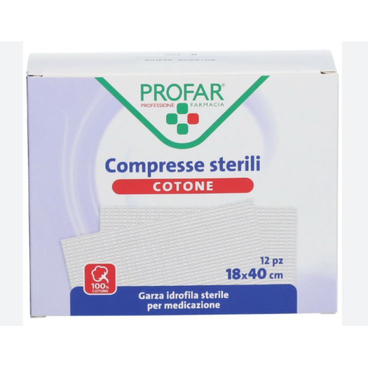 Gauze Profar 18x40cm 12pcs