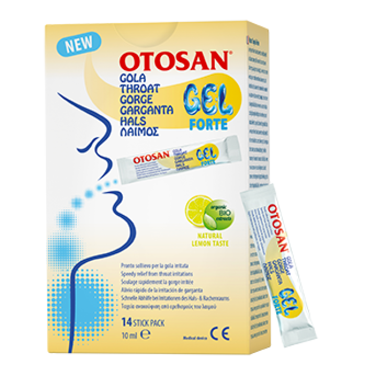 Throat Gel Forte Otosan 14 Stick Pack