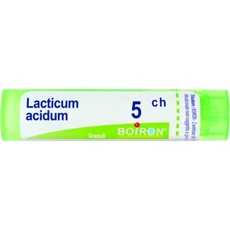 Boiron Lacticum Acidum 5ch Granules Homeopathic Remedy