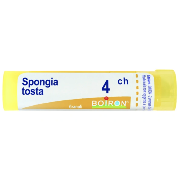 Boiron Spongia Tosta 4ch Granules Homeopathic Remedy