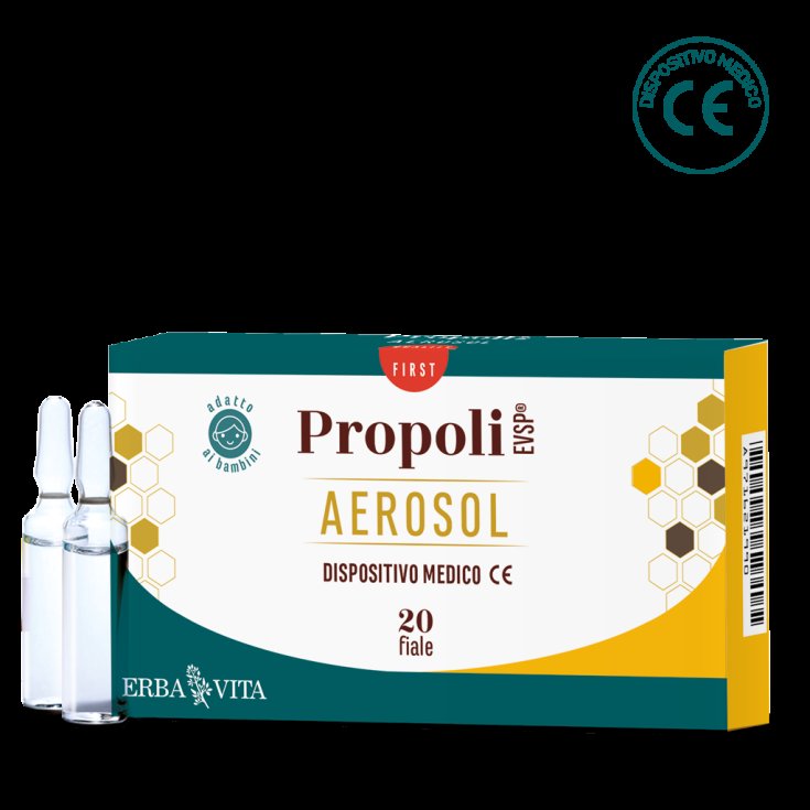 ErbaVita Propolis Evsp Aerosol For Respiratory Tract 20x2ml