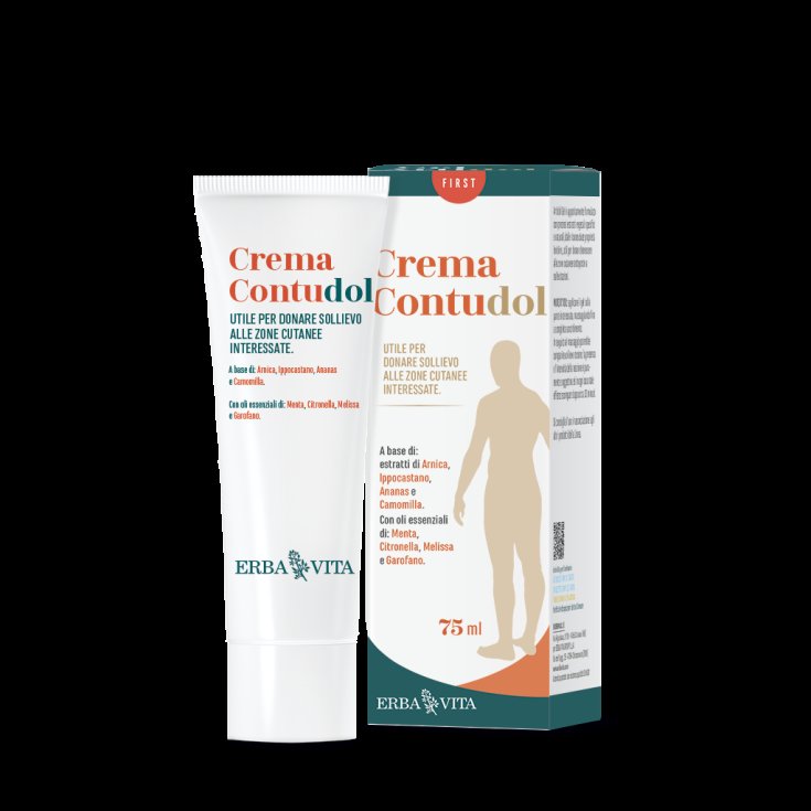 Erba Vita Contudol Cream Soothing And Refreshing Properties 75ml