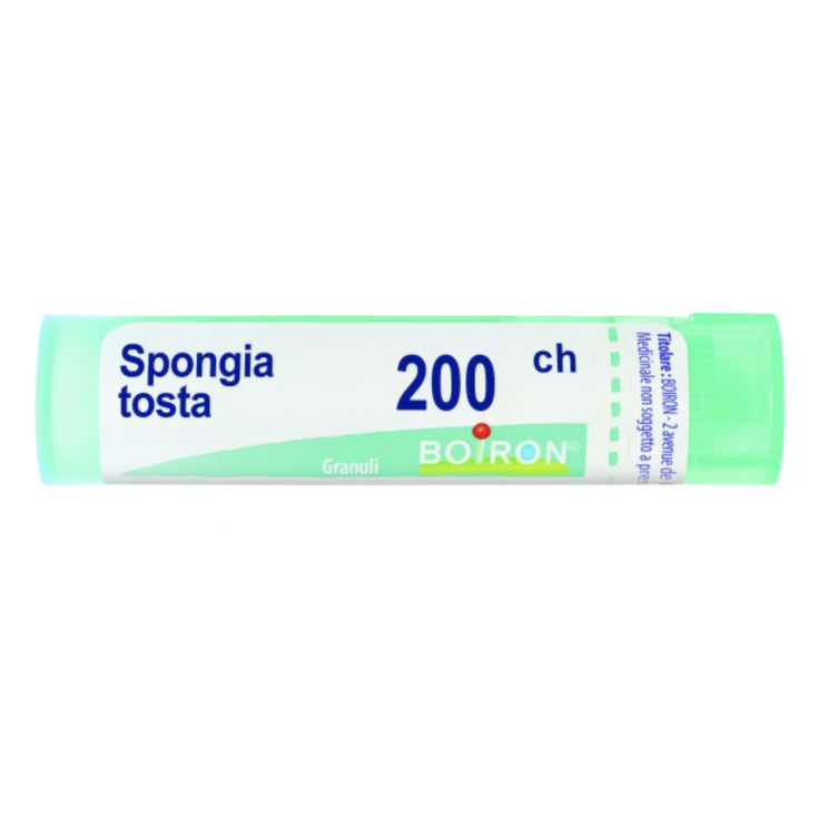 Boiron Spongia Tosta 200CH Granules Homeopathic Medicine