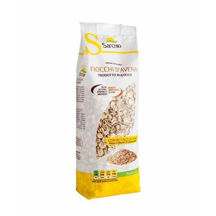 Sarchio Oat Flakes Organic Product 375g