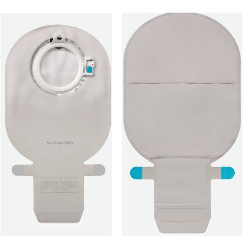 Coloplast Sensura Mio Click 430 Open Ileostomy Bag Transparent Maxi