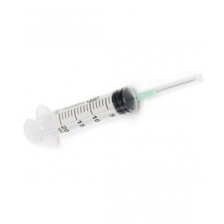 Pic Syringe Measure G20 With Needle 1/2 Cone Excess 20ml