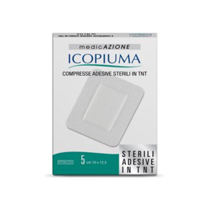 DesaPharma Icopiuma Sterile Adhesive Tablets In TNT 10x12,5cm 5 Pieces
