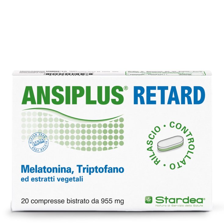 Stardea Ansiplus Melatonin-Retard Food Supplement 20 Tablets