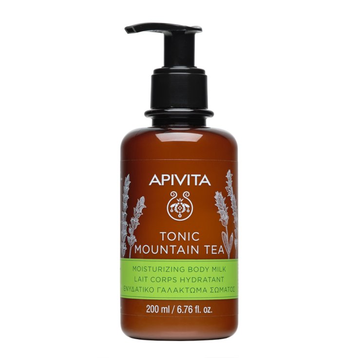 Apivita Moisturizing Body Milk Tonic Mountain Tea 200ml