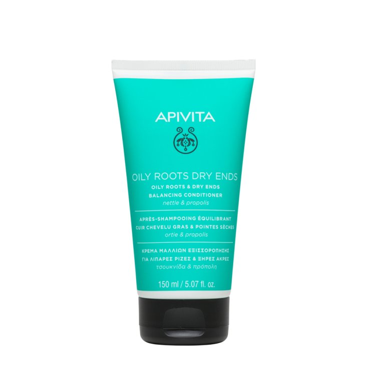 Apivita Balancing Balm For Oily Roots And Dry Tips With Nettle And Propolis 150ml
