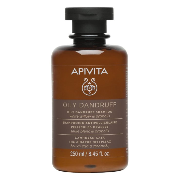 Apivita Oily Dandruff Shampoo With White Willow And Propolis 250ml