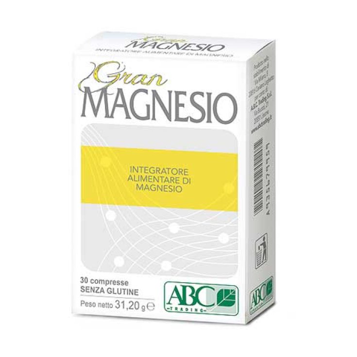 ABCTrading Great Magnesium Food Supplement 30 Tablets