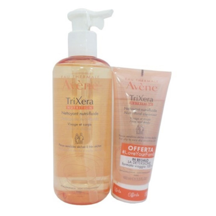 TriXera Nutrition Avène Fluid Nutri Cleanser 400ml + Free 100ml