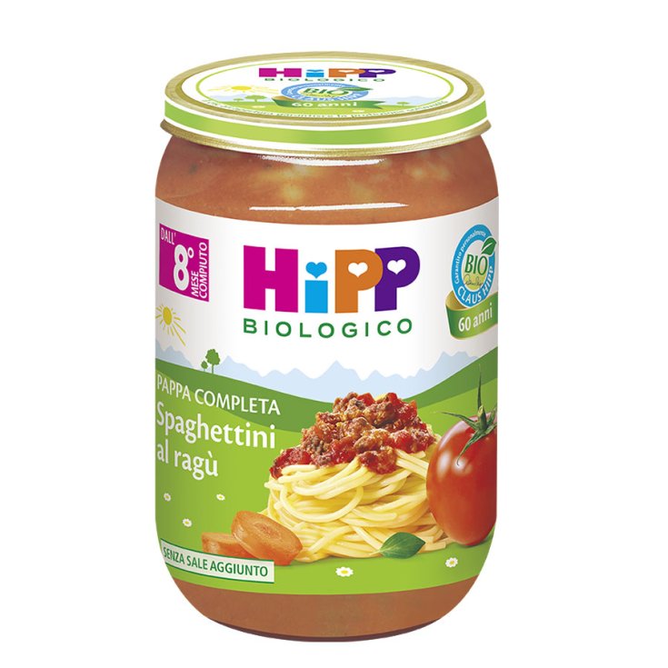 Complete Pappa Spaghettini With Organic HiPP Ragù 220g