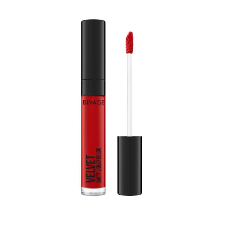 Divage Velvet Matt Liquid Color 03 Ruby Red