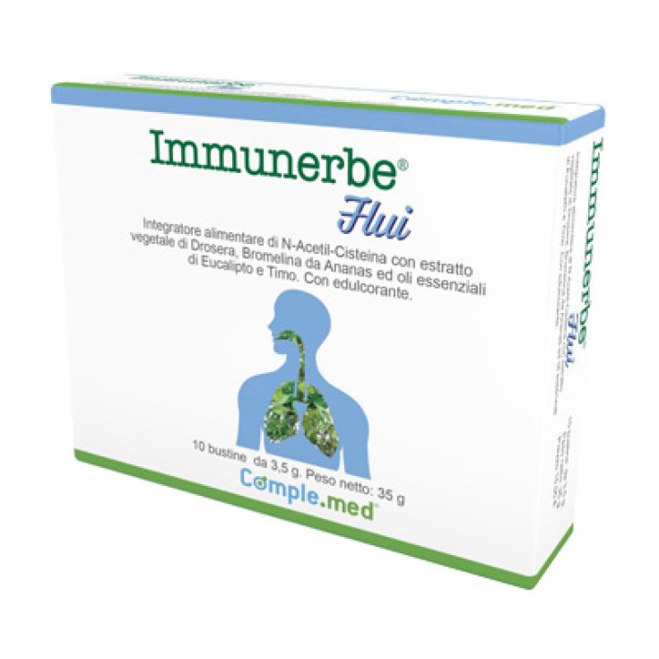 Complemed Immunerbe Flui Food Supplement 14 Sachets Of 5g
